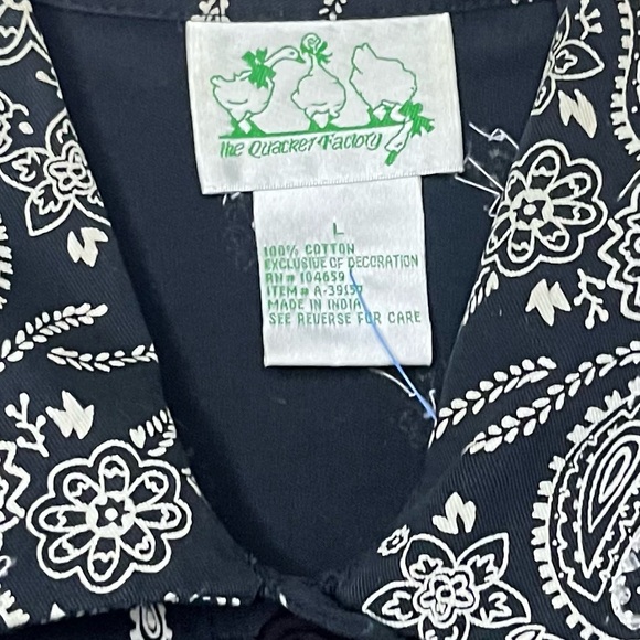 Quaker Factory Embroidered Beaded Handkerchief Jacket - Picture 6 of 9